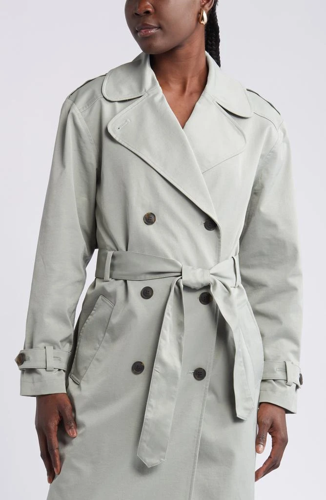 Open Edit Belted Trench Coat 5