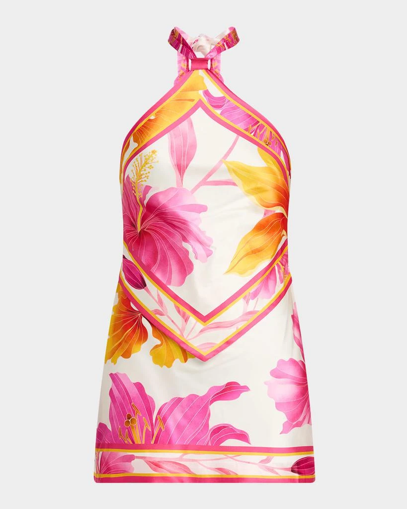 Shop Adelaide Floral Silk Halter Mini Dress on Sale at BeyondStyle  Get  63% Off Adelaide Floral Silk Halter Mini Dress with Limited-Time Flash  Deals, Exclusive Discounts, and Special Offers. Enjoy Unbeatable