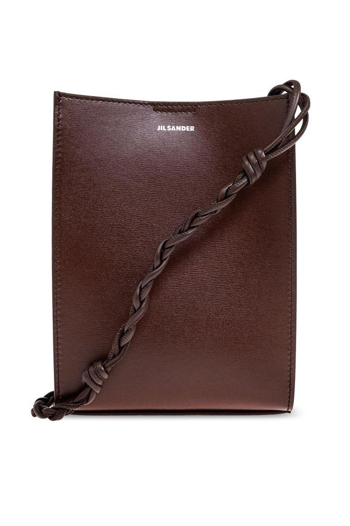 【JIL SANDER】SMALL LOGO EMBOOSSED SHOULDER BAG Jil Sander Tangle Small Logo Embossed Crossbody Bag