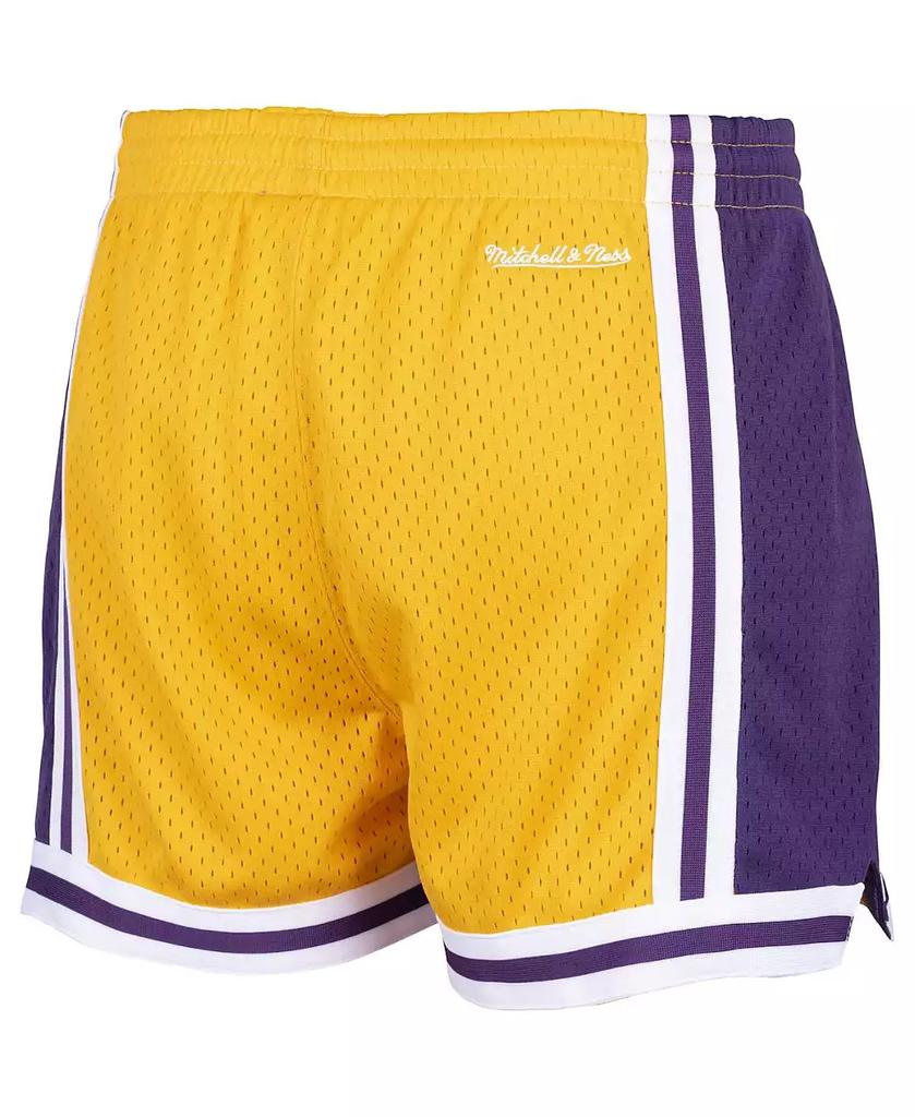 Mitchell and Ness Women's Gold-Tone Los Angeles Lakers Jump Shot Shorts
