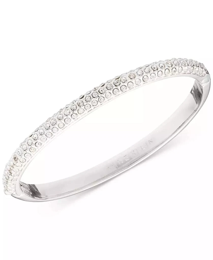 Anne Klein Crystal Pavé Bangle Bracelet, Created for Macy
s 1