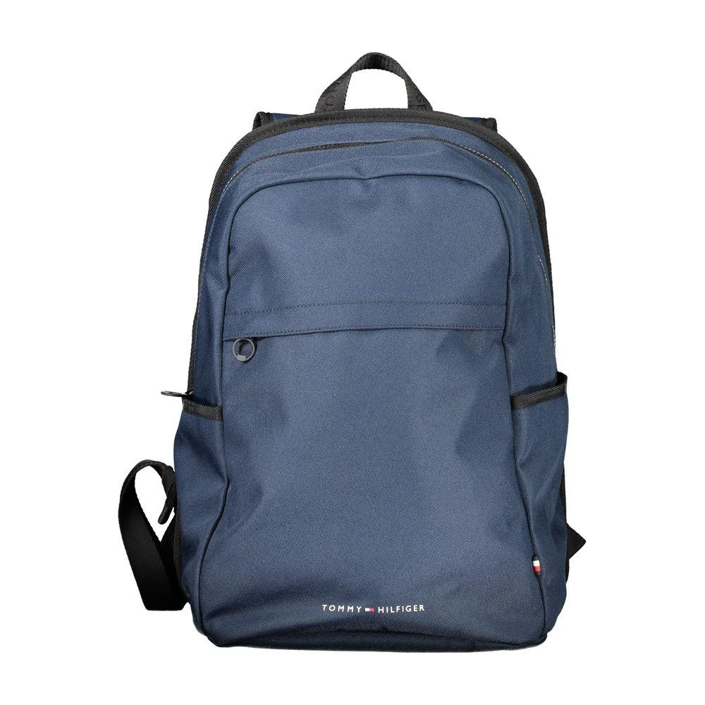 Tommy Hilfiger Blue Polyester Backpack Tommy Hilfiger Blue Polyester Men main image 4