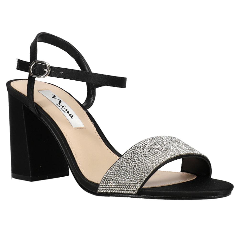 Nina Haven Rhinestone Wedding Sandals
