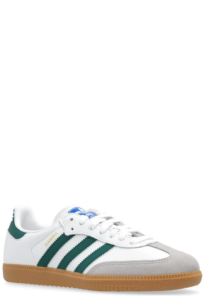 adidas gazelle silver green womens adidas Originals Black & White Sambae Sneakers