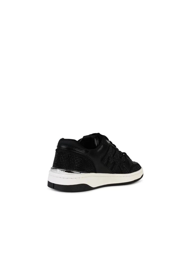 Michael Kors Michael Kors 'Rebel' Black Leather Sneakers 3