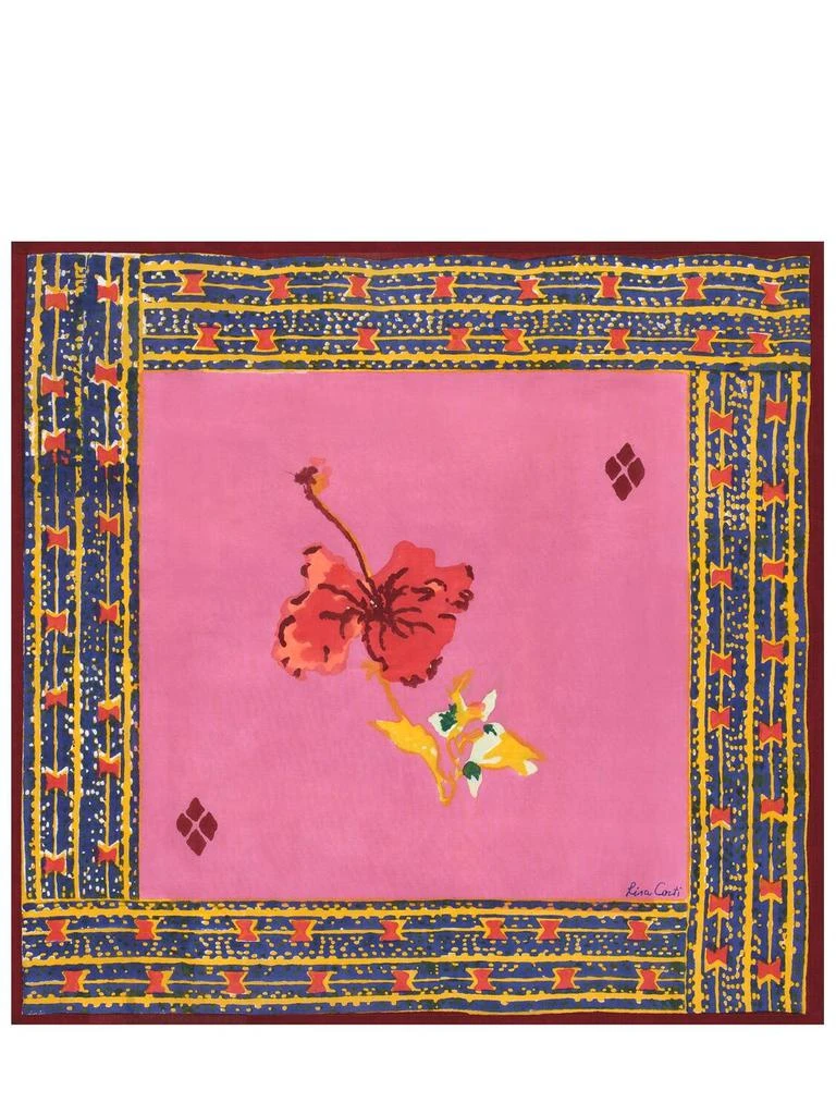 LISA CORTI Set Of 4 Ibisco Napkins 1