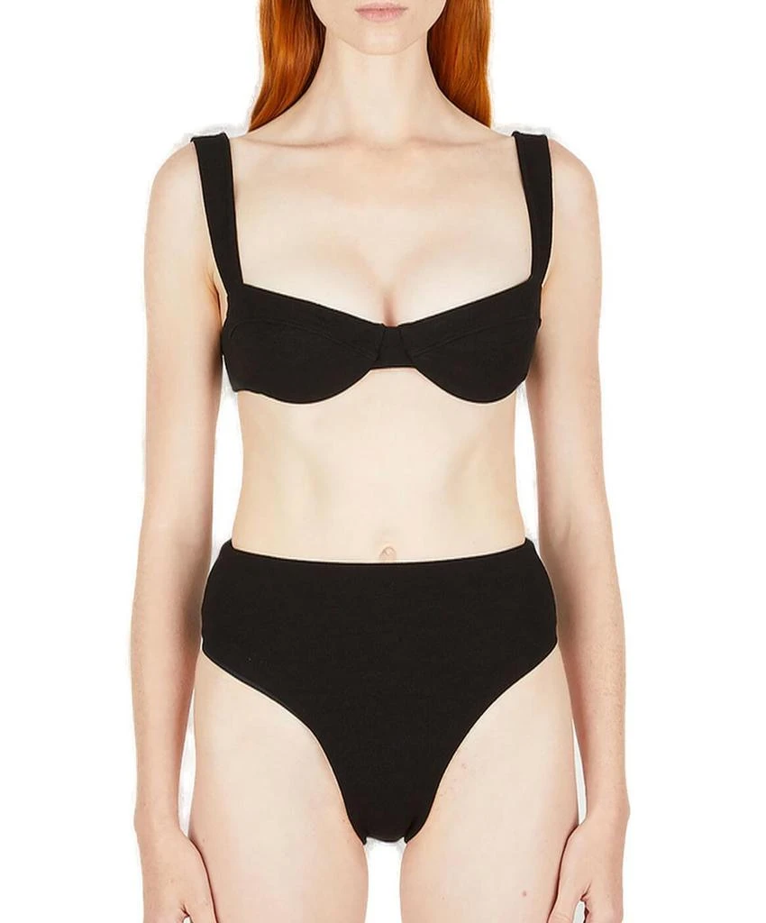 Ziah Ziah High Waist Stretch Bikini Bottoms 1