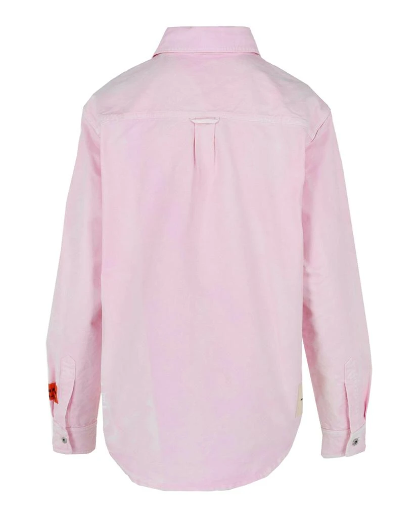 Heron Preston Code 8000 Long Sleeve Pocket Shirt 2