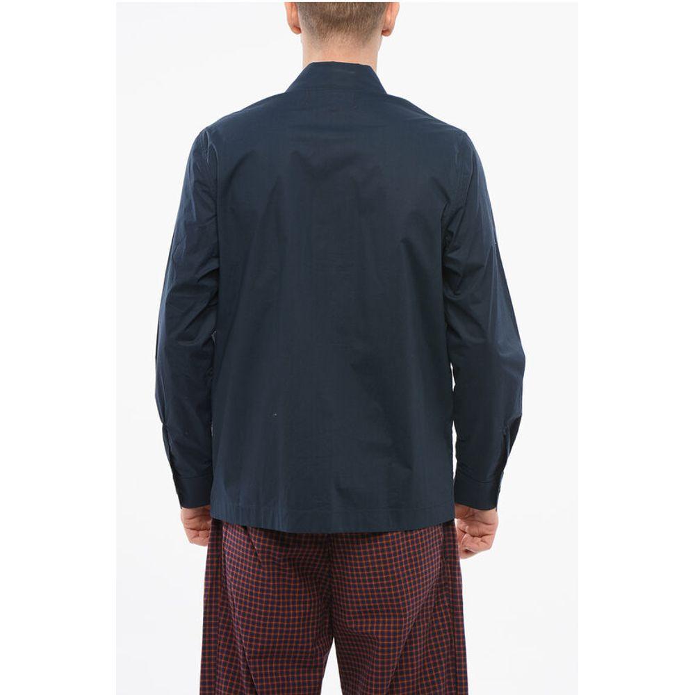 DEPARTMENT 5 Cotton PIKE Shirt with Contrasting Buttons and Breast Men's Pocket