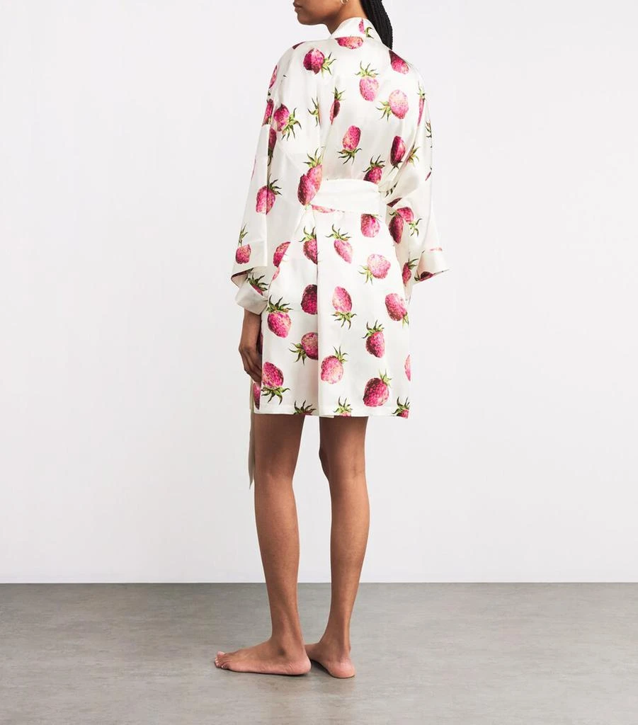OLIVIA VON HALLE Silk Blythe Mimi Robe 4