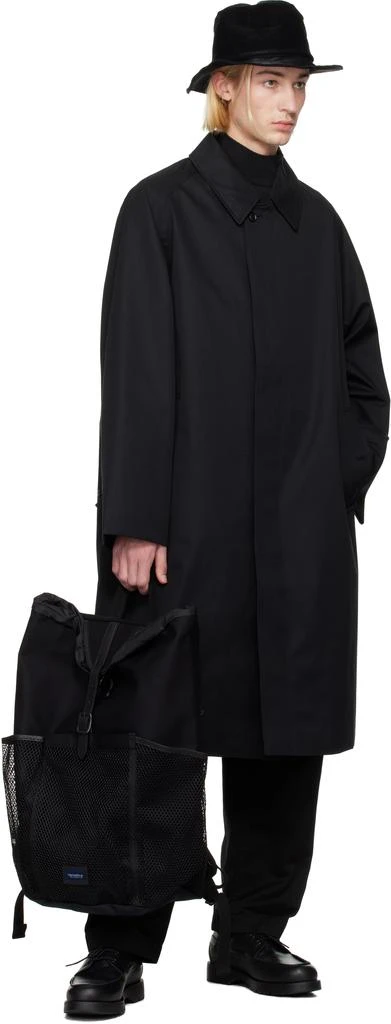 Nanamica Black Water-Repellent Backpack 4