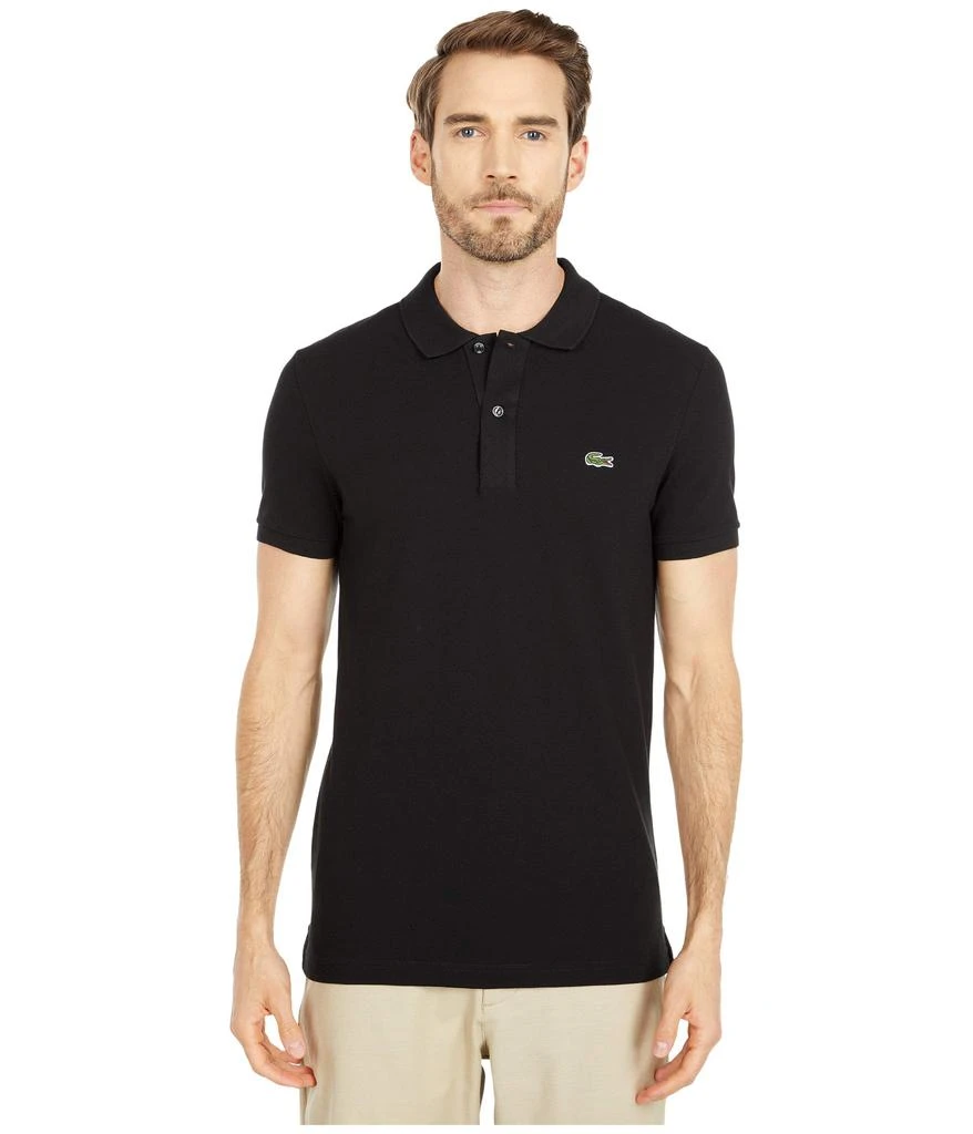 Lacoste Short Sleeve Slim Fit Pique Polo 1