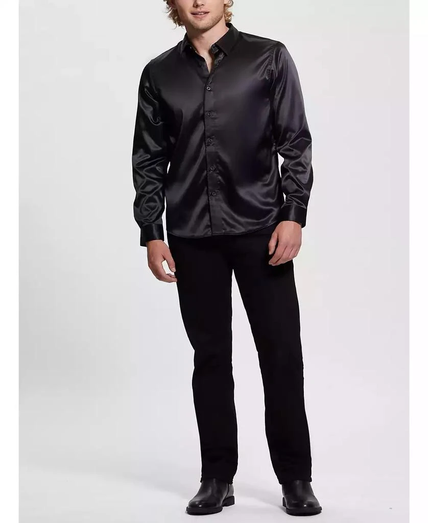 GUESS Men's Regal Long Sleeve Shirt 8