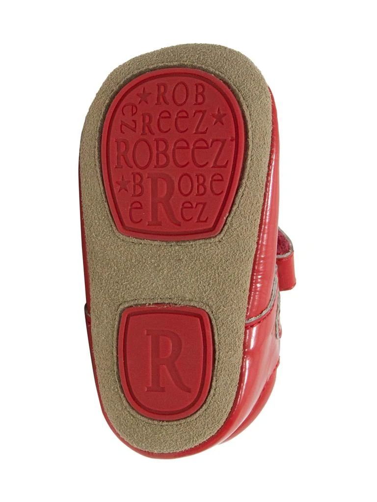 Robeez Baby Girl’s Patent Leather
Bow Mary Jane Shoes 5