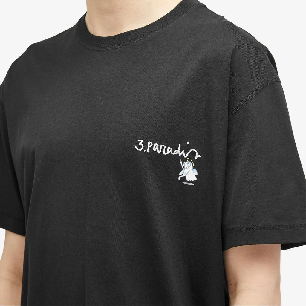 3.Paradis 3.Paradis x Edgar Plans Chalkboard T-Shirt 5