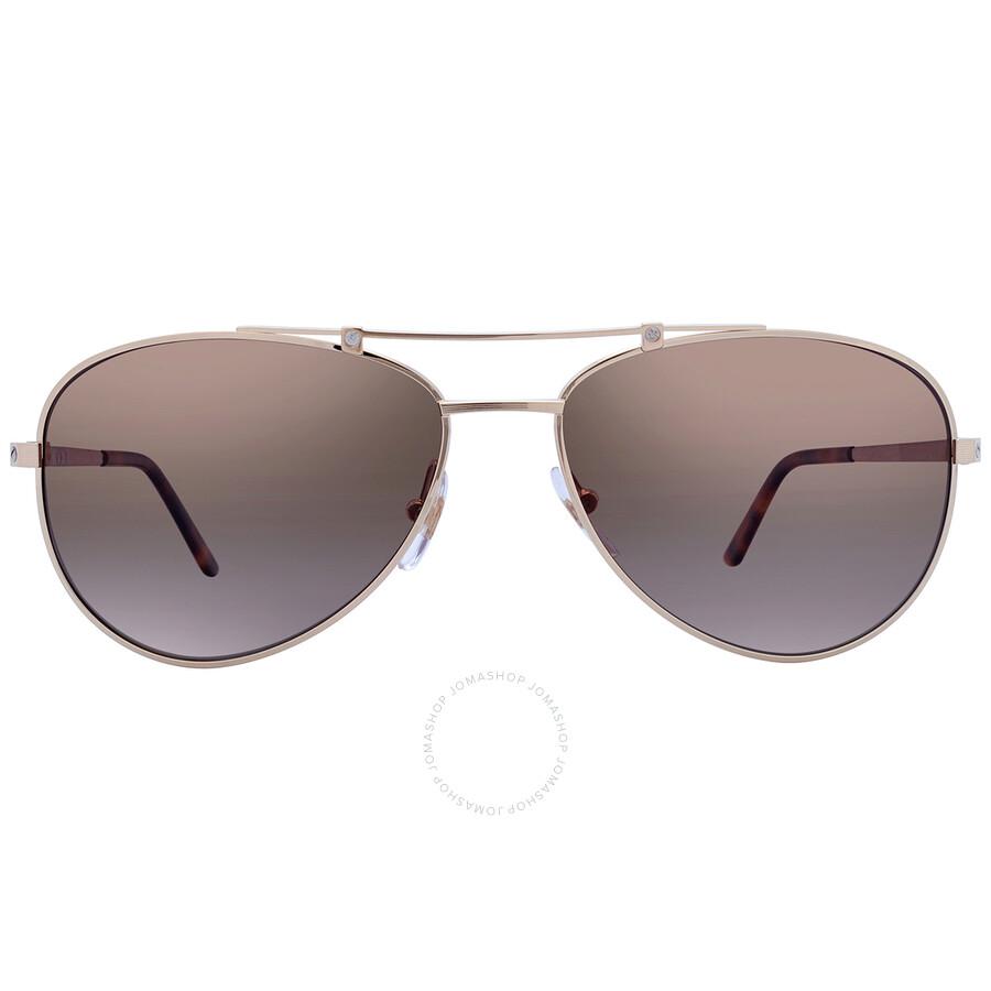 サングラス Cartier SS25 Cartier - CT0548SA - 001 (CT0548SA 001) Cartier CT0548SA 001 Sunglasses Shiny Black Grey - eye-oo.com