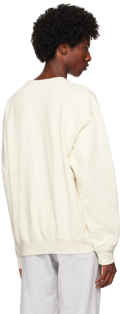 Sporty & Rich Off-White Connecticut Crest Sweatshirt 3