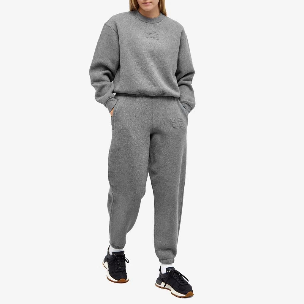Alexander Wang Alexander Wang Glitter Essential Terry Sweatpant 4