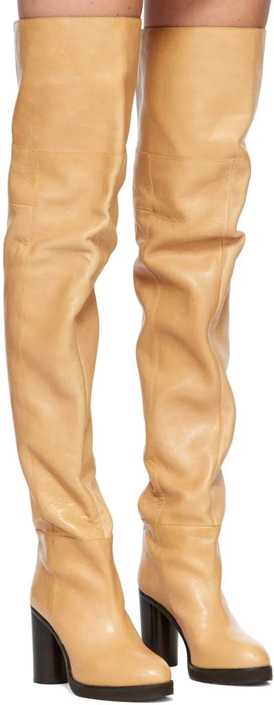 Isabel Marant Tan Lurna Tall Boots 4