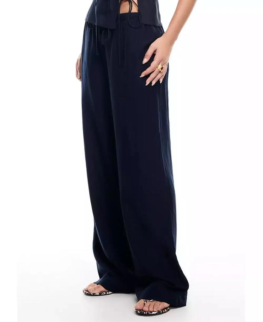 Lioness Women
s Linen-Blend Idyllic Pants 6