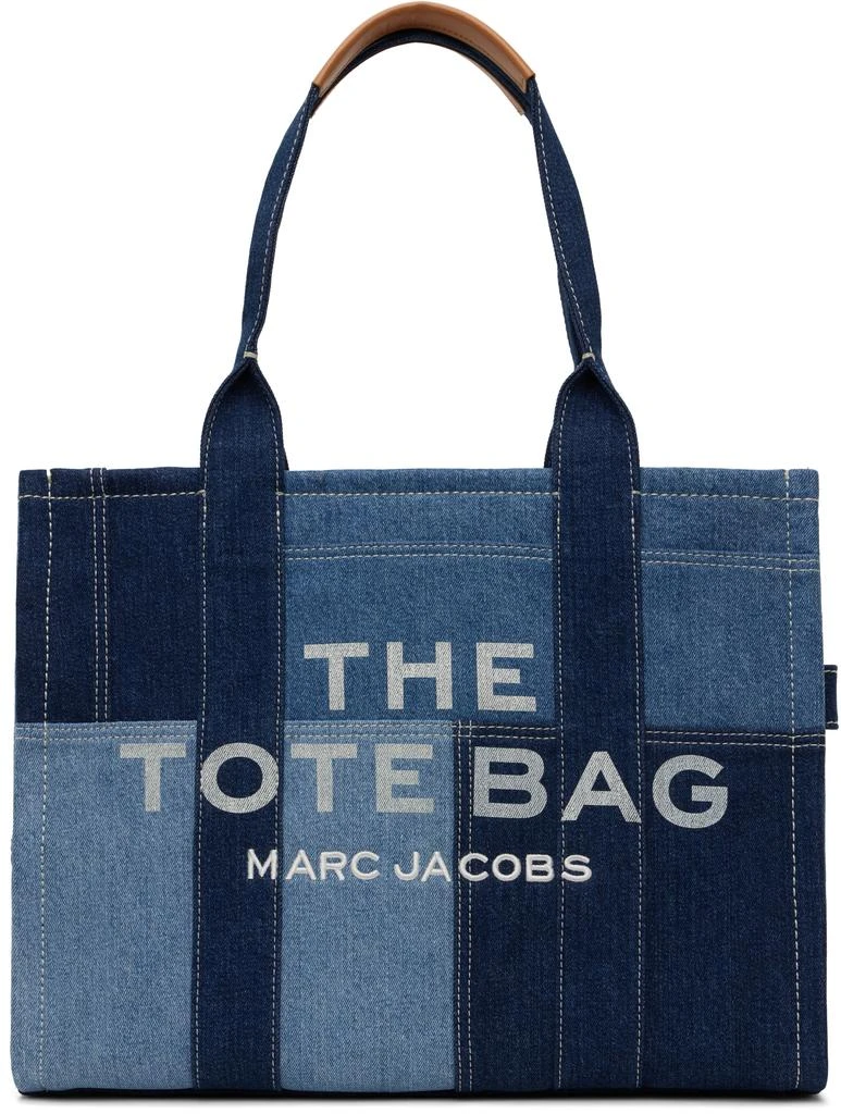 Marc Jacobs Blue 'The Denim Large' Tote 1
