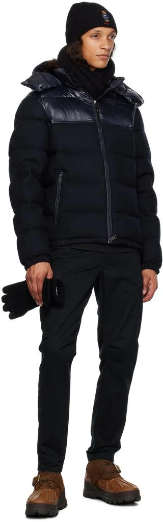 Polo Ralph Lauren Navy Hybrid Down Jacket 4