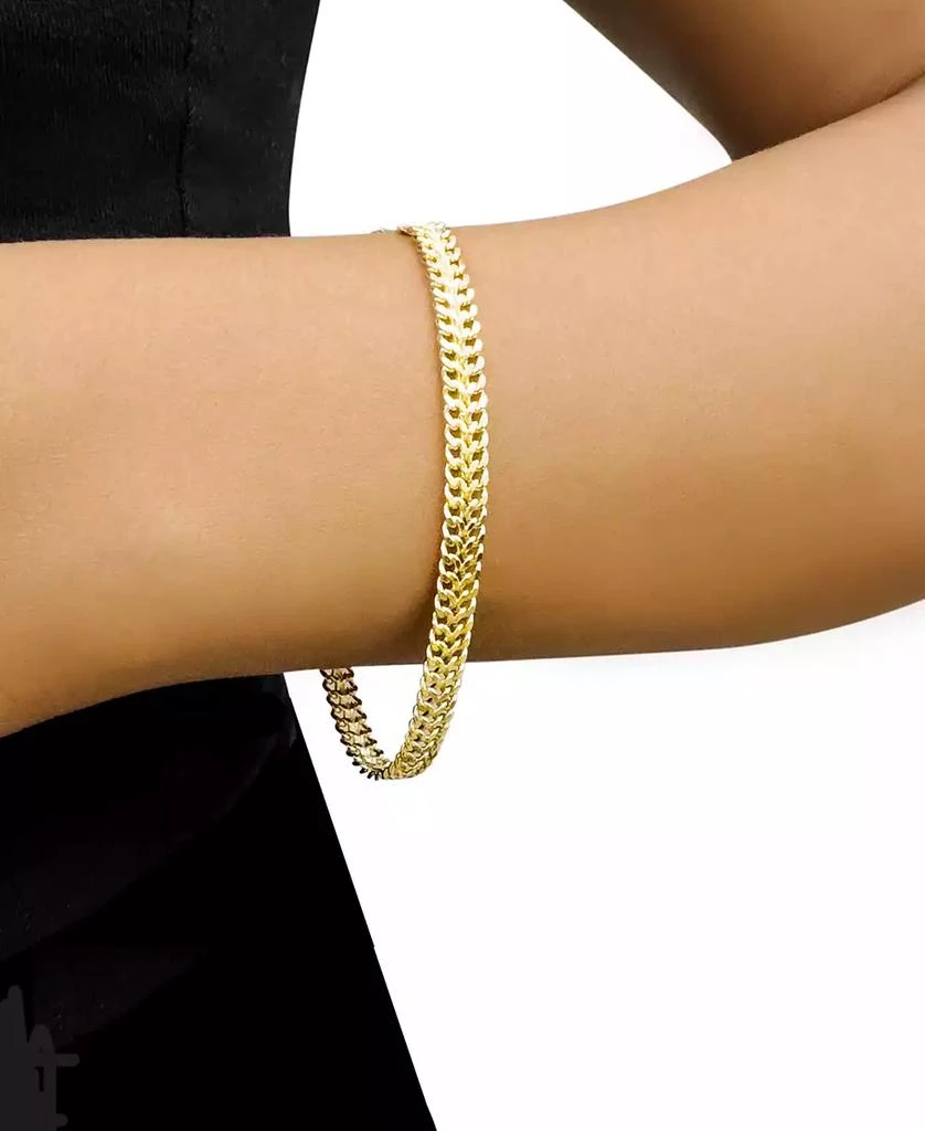 Macy
s 10k Gold Bracelet, Mesh Link Bracelet 2
