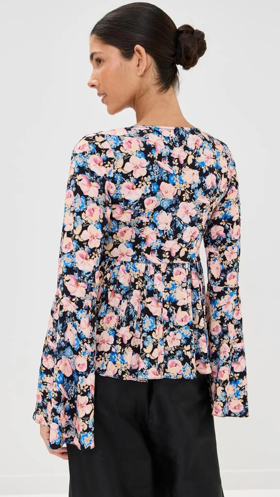 Kika Vargas Naomi Top Blush Orchid Viscose 2