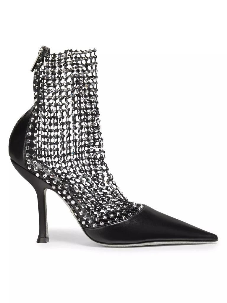 Rene Caovilla 105MM Mesh Sock Boots 1