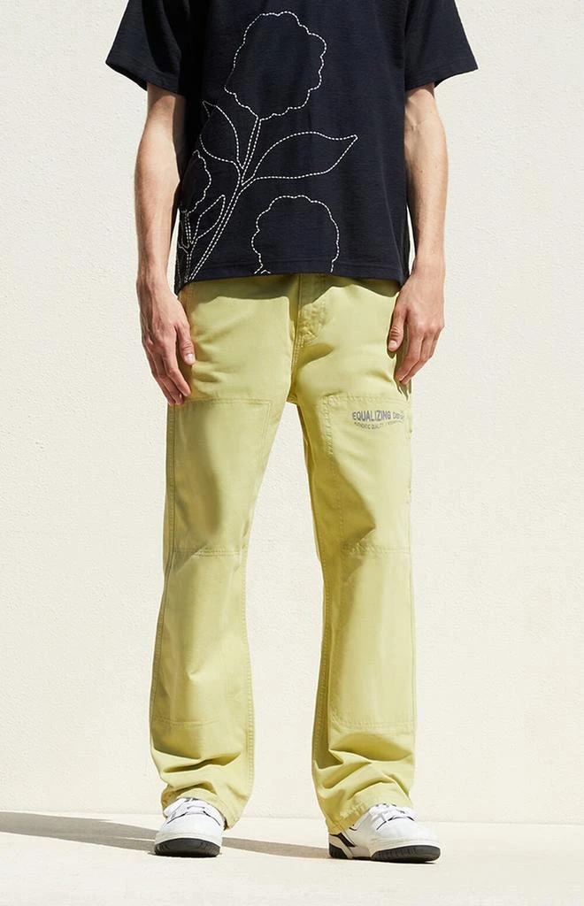 PacSun Green Baggy Carpenter Jeans 1