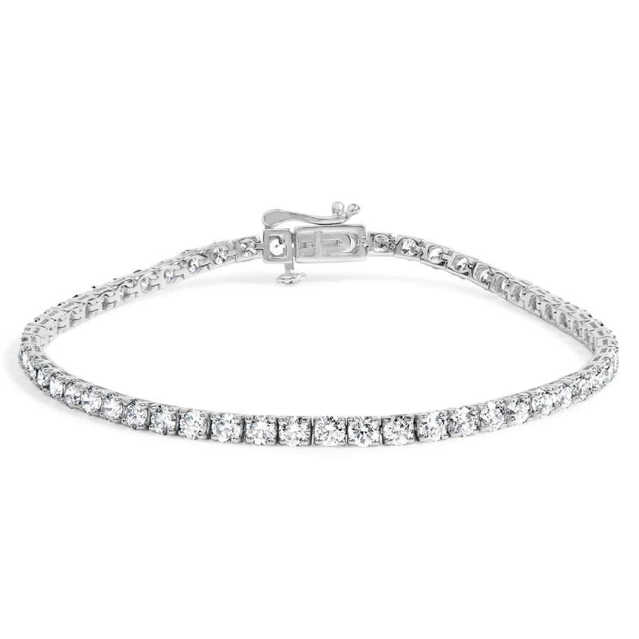 Haus Of Brilliance 14K Gold 5.0 Cttw Lab Grown Diamond Tennis Bracelet (F-G Color