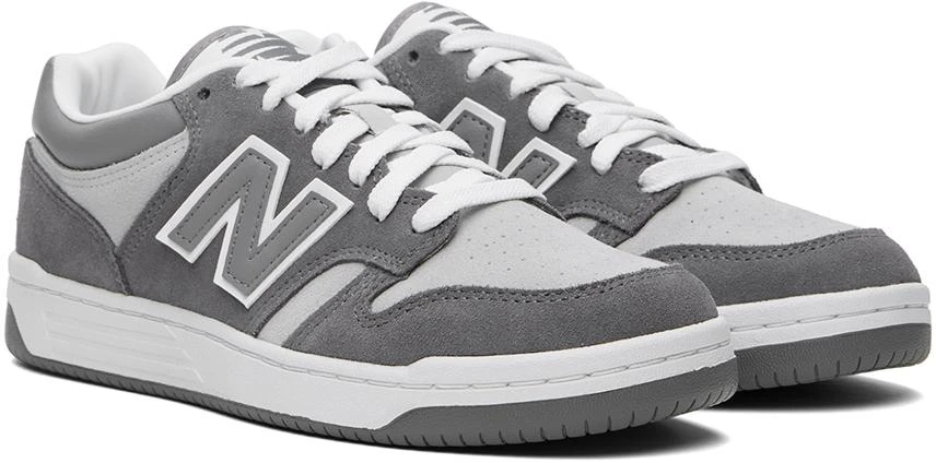 New Balance Gray 480 Sneakers 4
