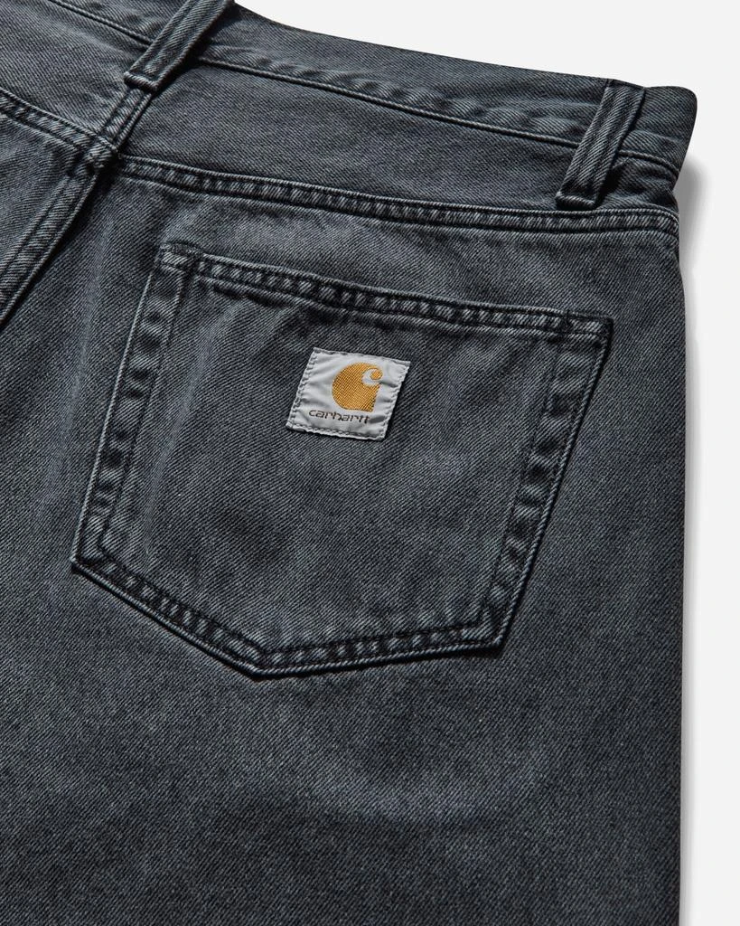 Carhartt WIP Men's Landon Shorts Black (Heavy Stone Washed) 4