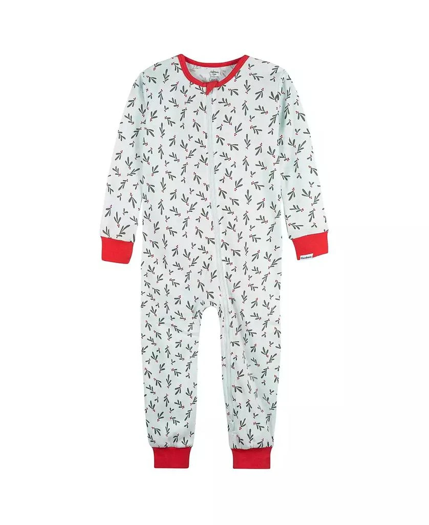 Gerber Toddler Girls 2-Pack Snug Fitting Footless Pajamas 2