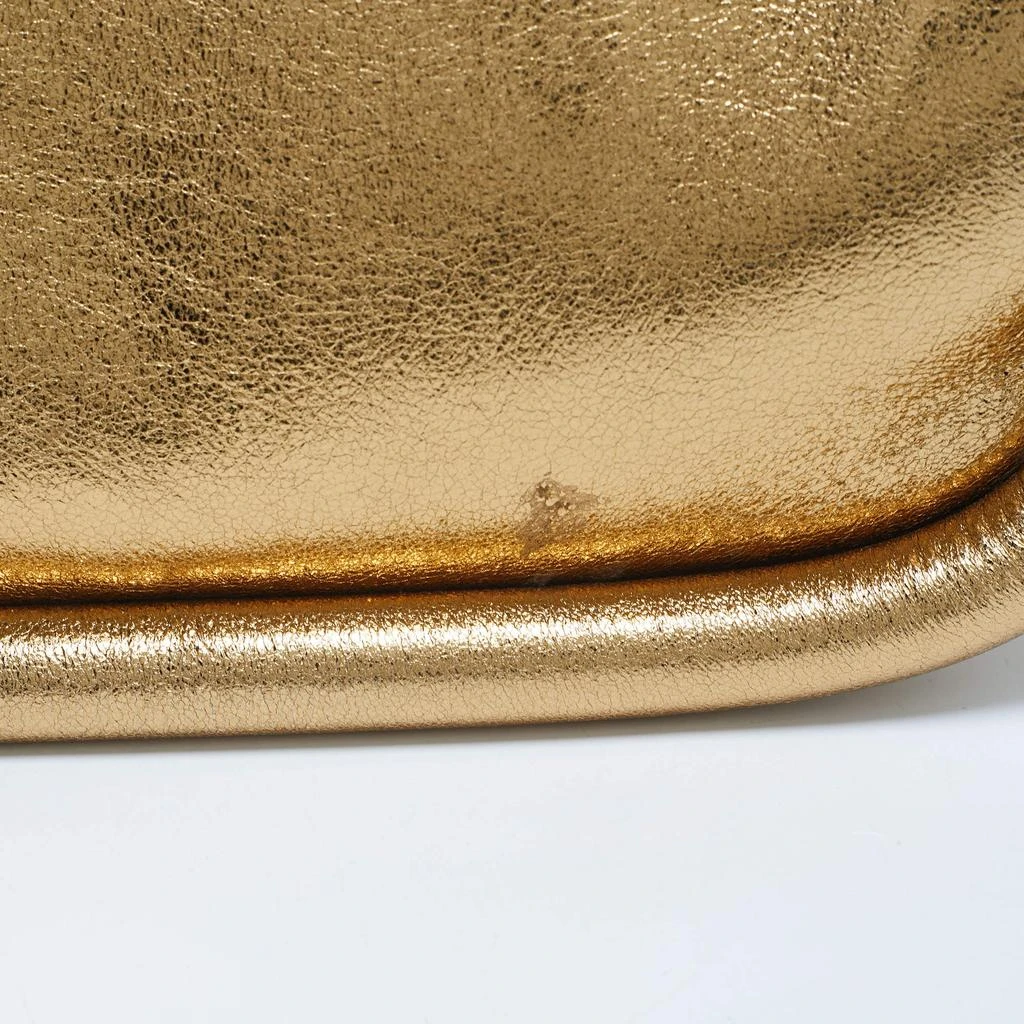 JW Anderson J.W.Anderson Gold Leather Bumper Baguette Bag 6