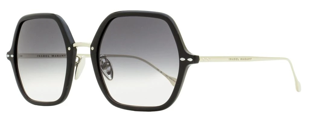 Isabel Marant Women's Loise Sunglasses IM0036S BSC9O Black/Silver 55mm 1