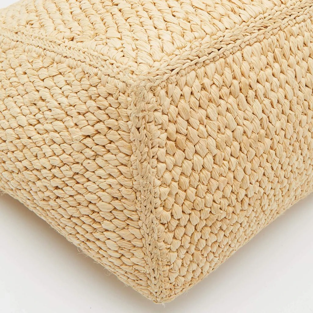 Celine Celine Tan Raffia Small Cabas Thais Tote 10