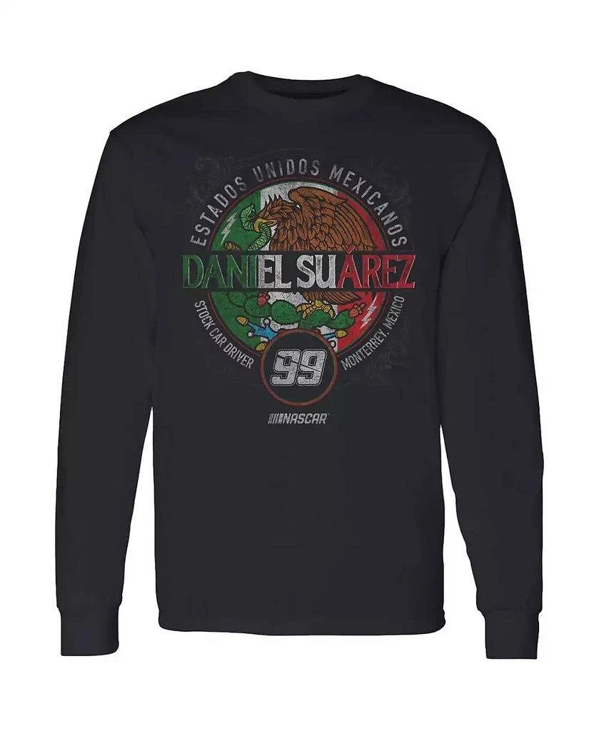 Trackhouse Racing Team Collection Men's Black Daniel Suarez Pancho Long Sleeve T-shirt 2