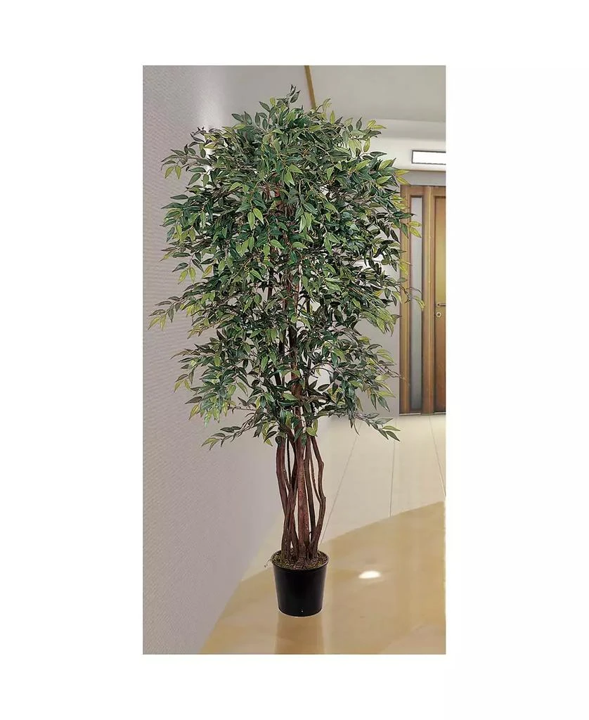 NEARLY NATURAL 6' Smilax Faux Silk Tree 2