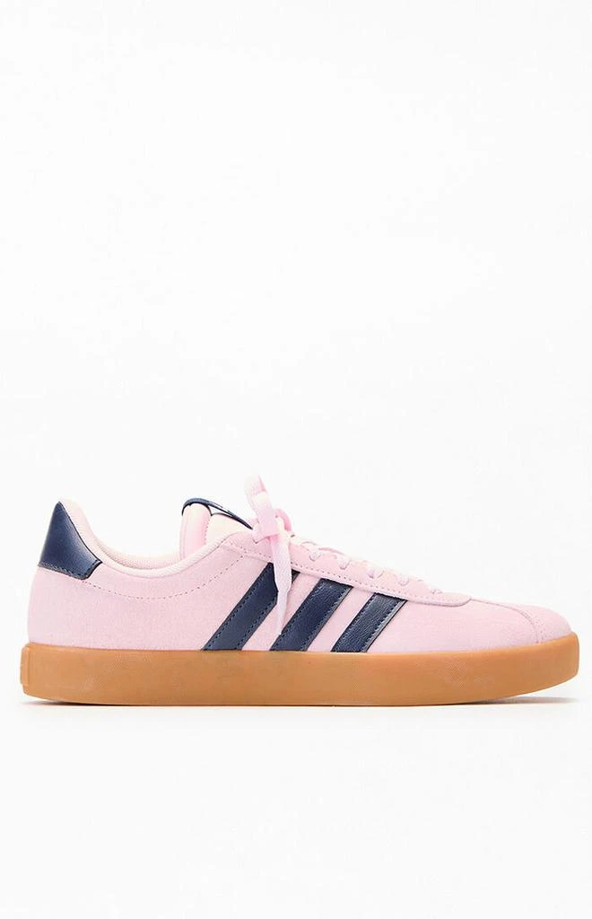 Adidas Women's Black & Pink VL Court 3.0 Sneakers 1