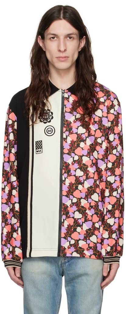Anna Sui SSENSE Exclusive Multicolour Blooming Hearts Sweatshirt