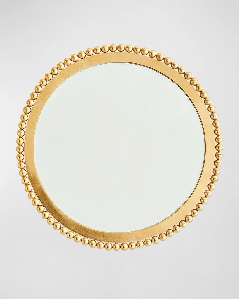 Global Views 26" Ball Bearing Gold Leaf Mirror