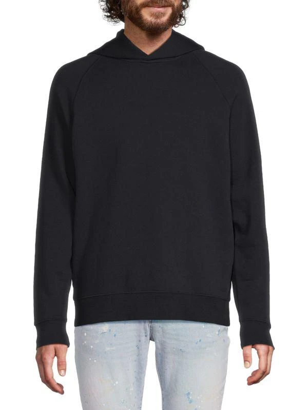 Vince French Terry Raglan Sleeve Hoodie 1