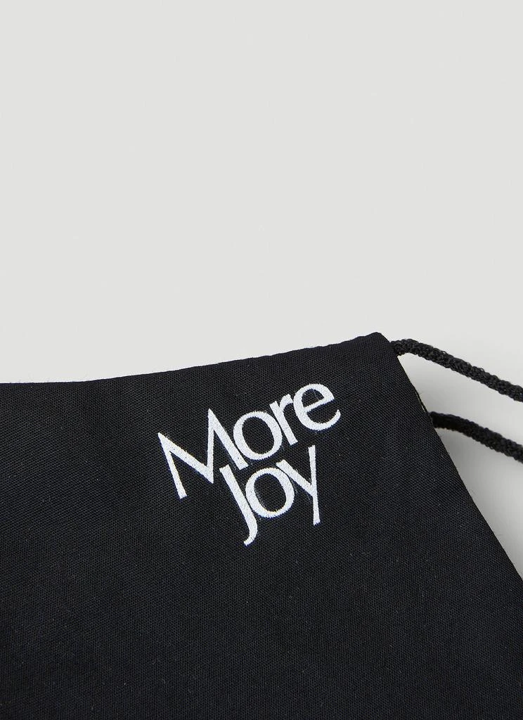 More Joy Logo Print Face Mask 3
