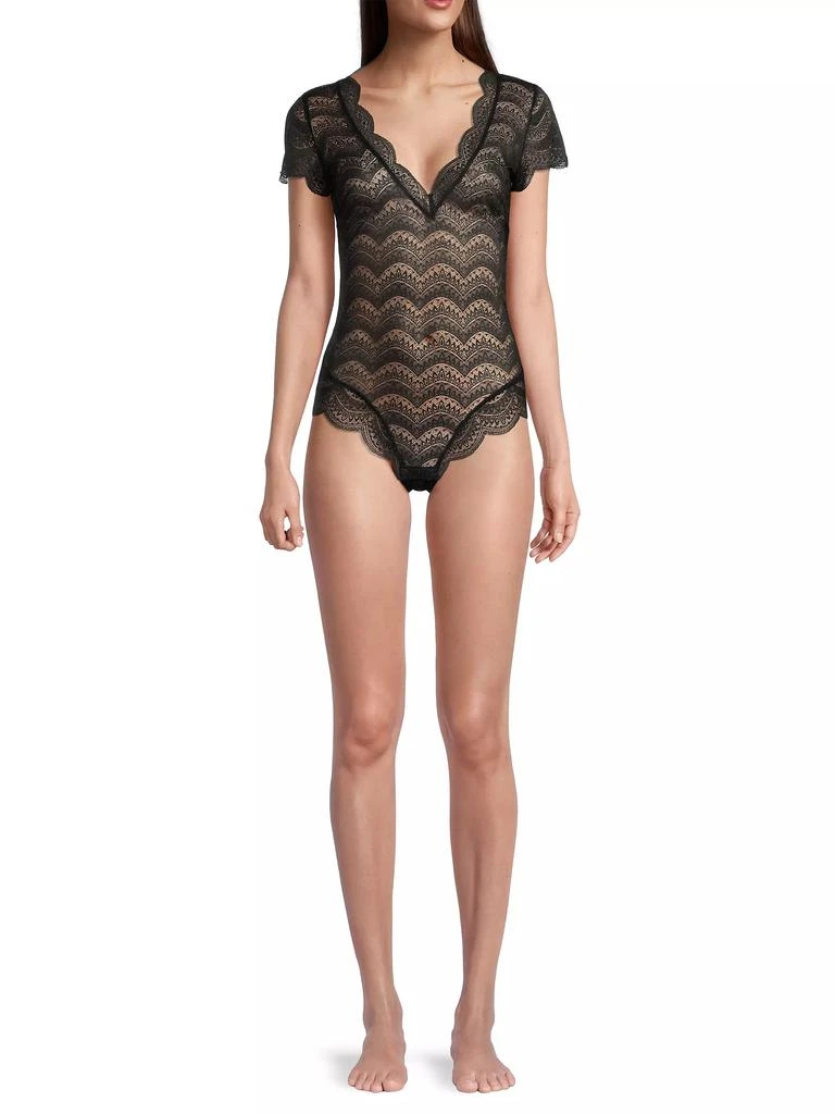 Simone Pérèle Karma Scalloped Lace Bodysuit 2