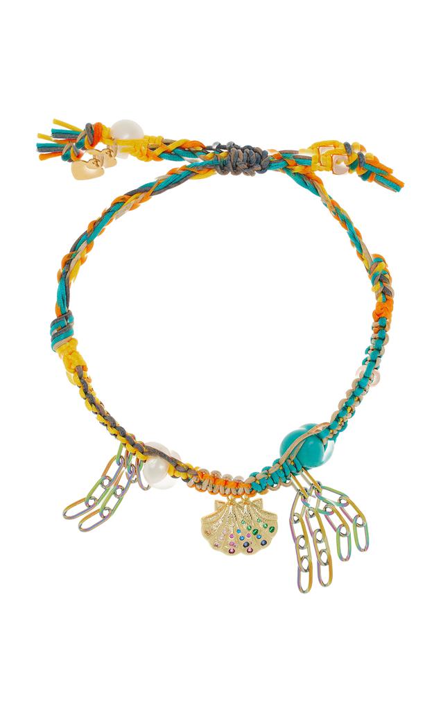 Joie DiGiovanni Joie DiGiovanni - Rocker Turquoise; Seashell Bracelet - Turquoise - OS - Moda Operandi - Gifts For Her