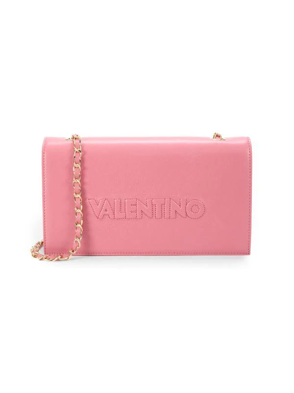 Mario Valentino Lena Logo Leather Crossbody Bag 1