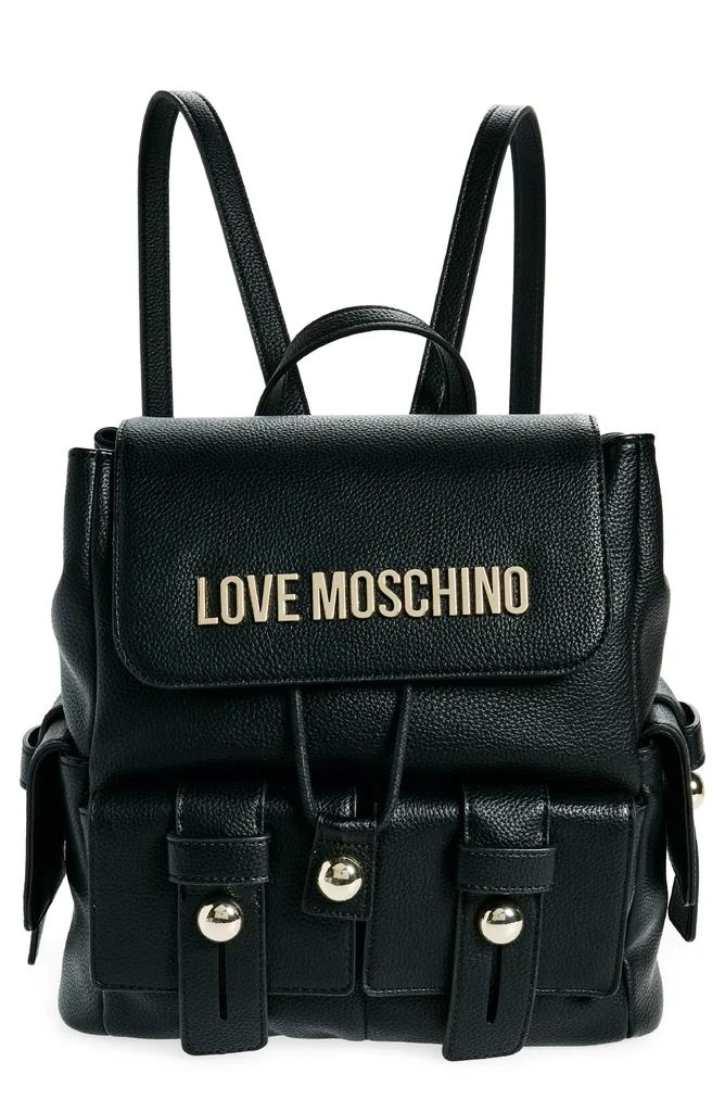 Love Moschino Faux Leather Backpack 1