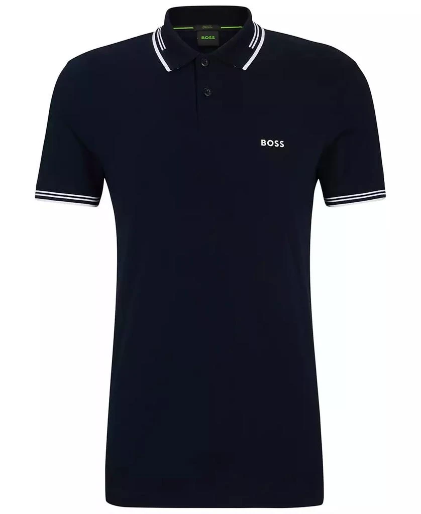 Hugo Boss Men's Stretch-Cotton Slim-Fit Polo Shirt 3