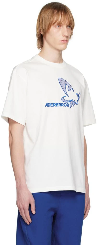 ADER error White Appliqué T-Shirt 2